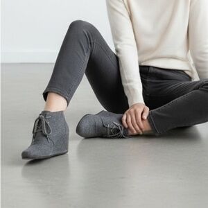 Wedge wool heel 8M